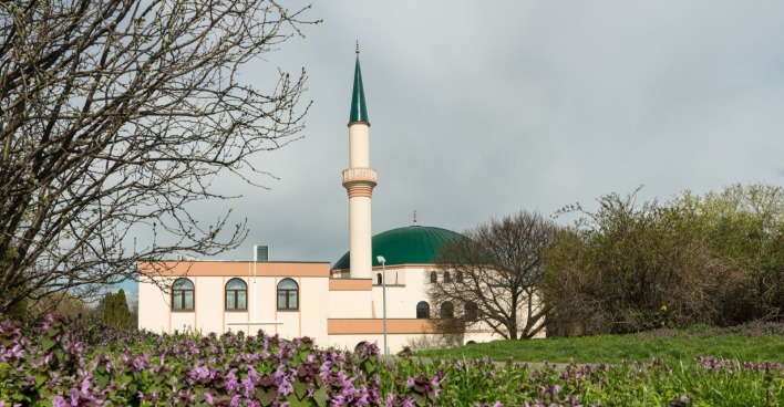 Eine Moschee in Wien.
