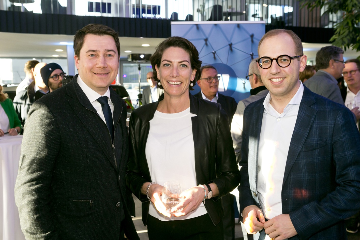 Patrick Wiedl, Veronika Marte und  Raphael Wichtl (v. li.)