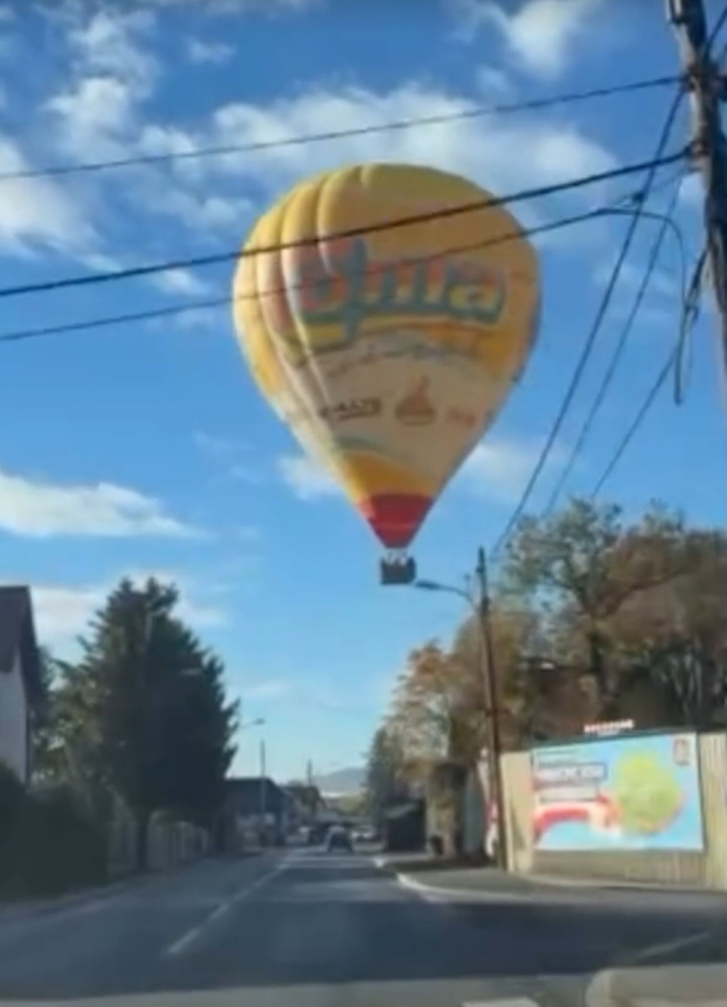 Der Heißluftballon in Graz.