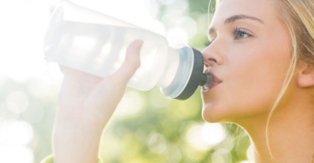 Wasser trinken Sport
