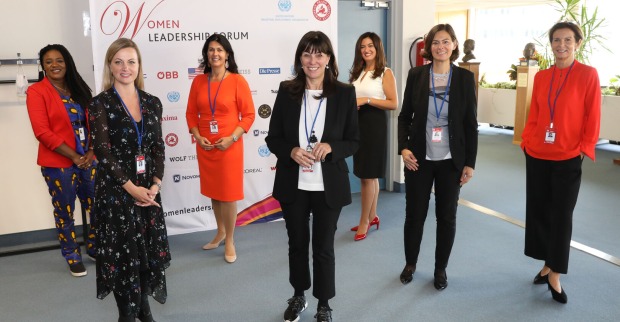 Teilnehmerinnen und Organisatorinnen des 8. Women Leadership Forum