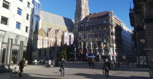 Blick auf den Stephansplatz