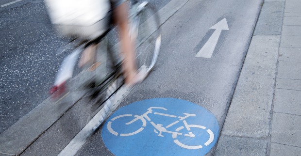 Fahrradweg in Graz
