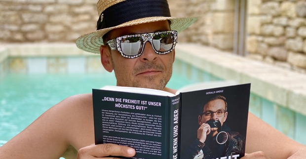 Gerald Grosz mit seinem neuen Buch