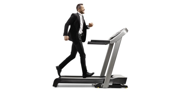 Manager am Laufband