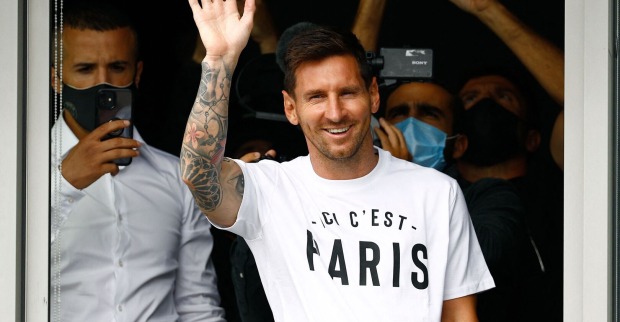 Touchdown in Paris: Lionel Messi | Credit: SAMEER AL-DOUMY / AFP / picturedesk.com