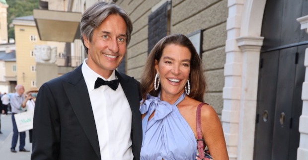 Fiona Swarovski und Karl Heinz Grasser