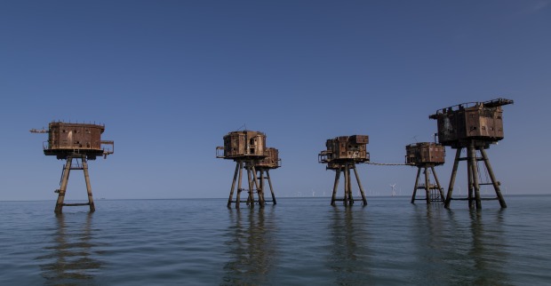 Maunsell Sea Forts: Marode Seefestung in England | Credit: iStock.com/ Daniel Bearham