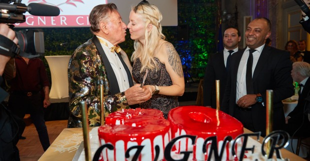 Richard Lugner und seine Simone