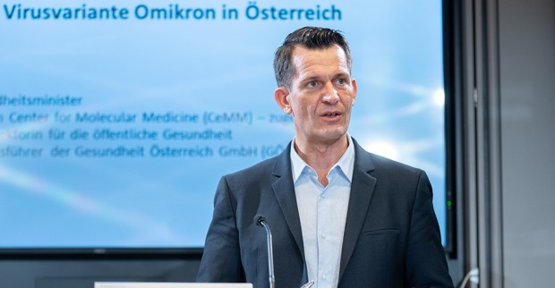 Gesundheitsminister Wolfgang Mückstein