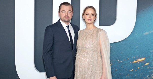 Leonardo DiCaprio and Jennifer Lawrence I Credit: Dimitrios Kambouris