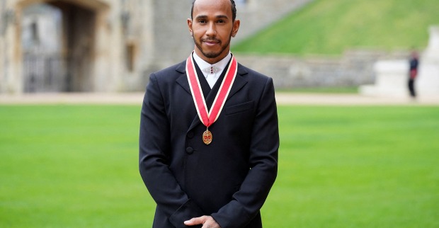 Rennfahrer Lewis Hamilton