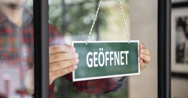 Handel öffnet nach Lockdown