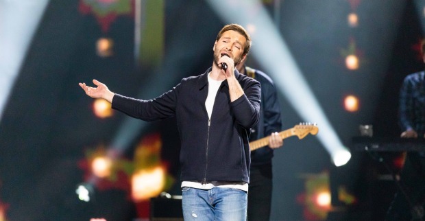 Josh auf der Bühne