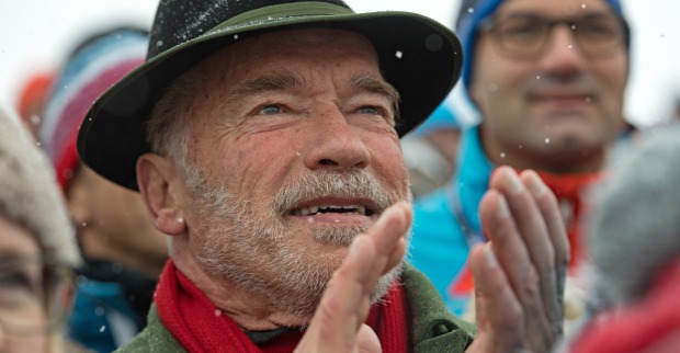 Arnold Schwarzenegger VIP-Gast in Kitzbühel