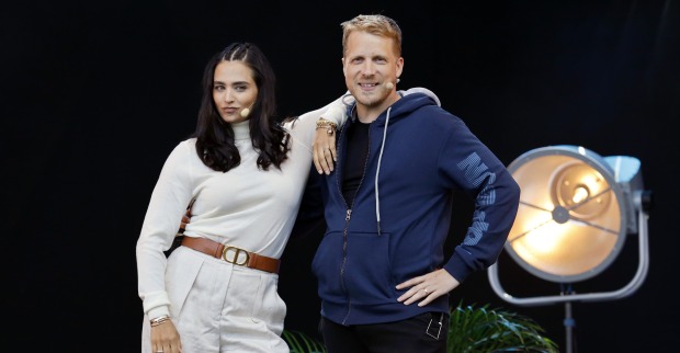 Oliver und Amira Pocher