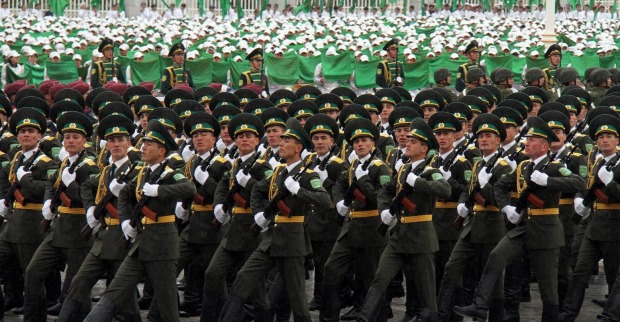 Parade in Turkmenistan | Credit: XINHUA/Action Press/picturedesk.com