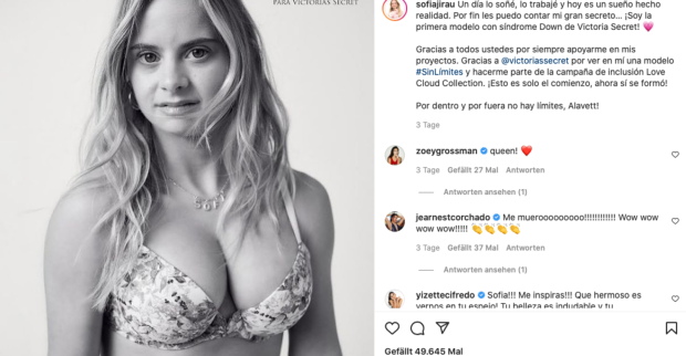 Victoria's Secret engagiert erstmals ein Model mit Down-Syndrom