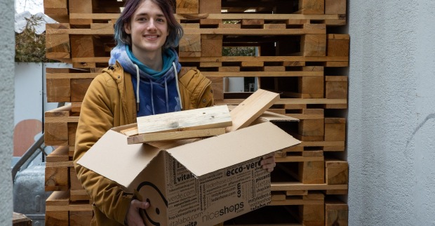 Gratis-Brennholz für Bedürftige