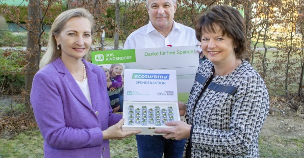 Übergabe Ecoturbinos