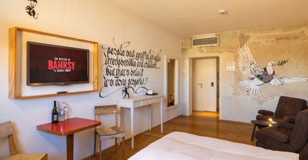 Das umgestaltete Hotelzimmer