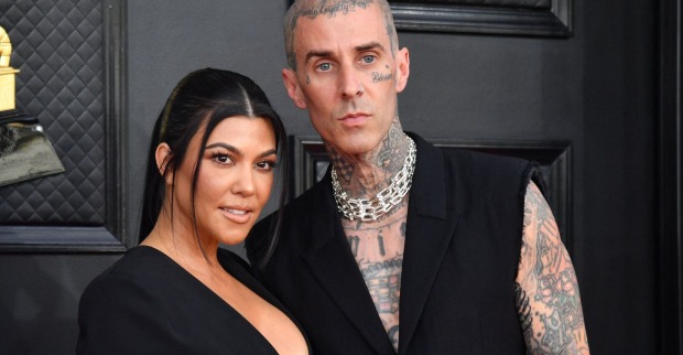 Kourtney Kardashian und Travis Barker
