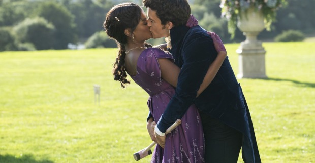 Anthony und Kate in Staffel zwei von Bridgerton