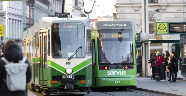 Straßenbahn in Graz