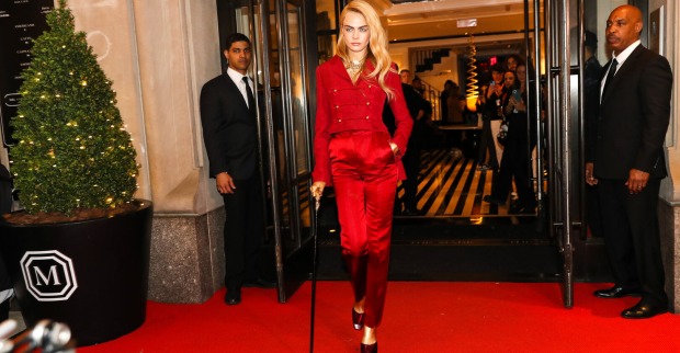 Cara Delevingne sorgte für Aufregung bei der Met Gala
