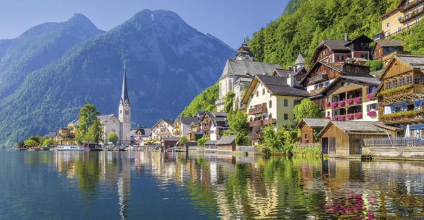 Hallstatt. Kirchen in OÖ.