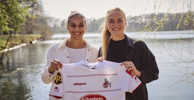Sarah Puntigam und ihre Freundin wechseln zusammen nach Köln. | Credit: sariipu/Instagram