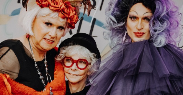 Drag Queens am Diversity Ball | Credit: Christine Miess