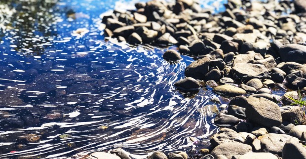 Öl in Wasser
