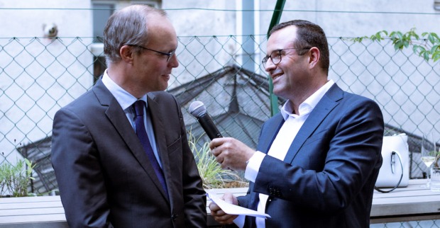 Standortanwalt Alexander Biach und Bernd Bartosek | Credit: Vlad Stefann