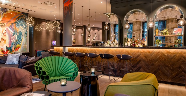 Interieur des Motel One Graz