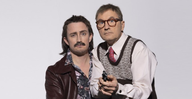 Stefan Moser und Urs Harnik in „Zwei wie Bonnie und Clyde“