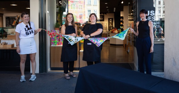 Die Mitarbeiter von Lush Graz
