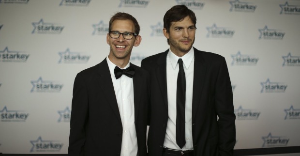 Michael und Ashton Kutcher