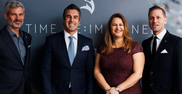 Vier Personen bei der Glenfiddich-Präsentation in Wien | Credit: Top Spirit/Adrian Almasan