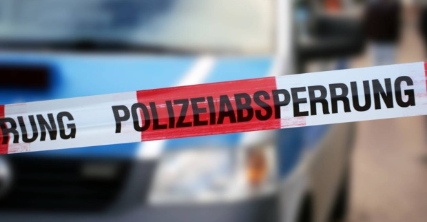 Polizeiabsperrung