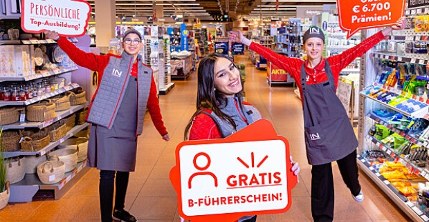 Lehrlinge bei INTERSPAR