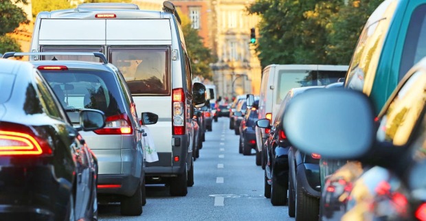 Autos im Stau