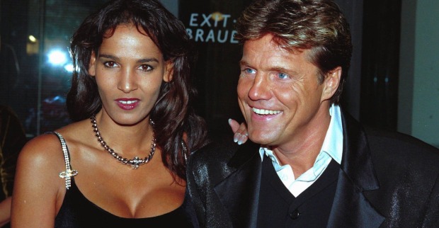 Als sie noch jung waren: Dieter Bohlen und Naddel.