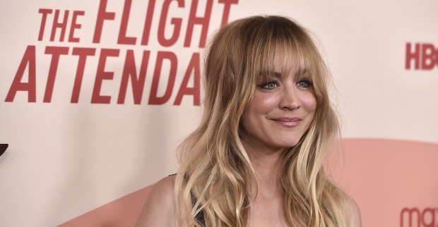 Kaley Cuoco bei einer Filmpremiere.