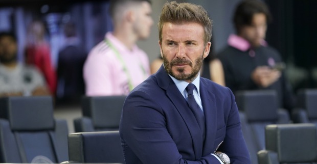 David Beckham bei einer Sportveranstaltung.