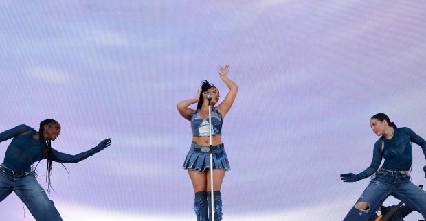 Rapperin Kali Uchis am Coachella