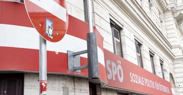 Die SPÖ-Parteizentrale in der Wiener Löwelstraße