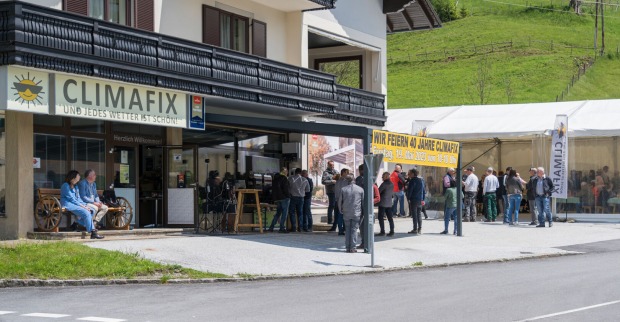 Gemeinsam wurde 40 Jahre Climafix gefeiert