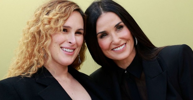 Rumer Willis und Demi Moore