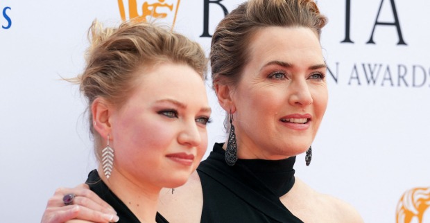 Kate Winslet mit ihrer Tochter